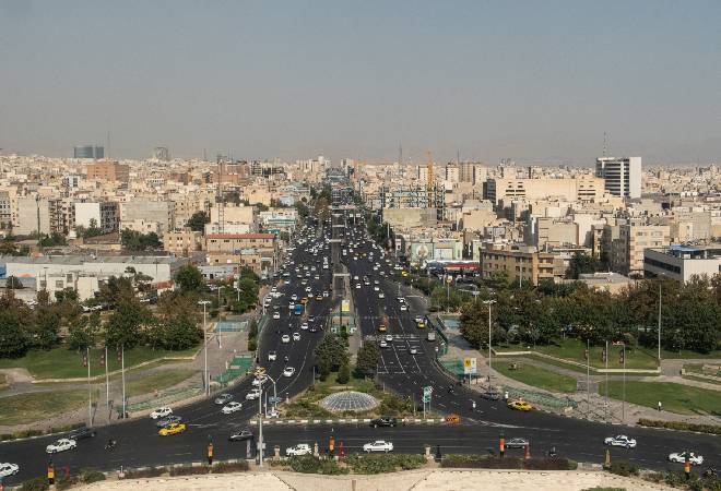 イランの街並み。